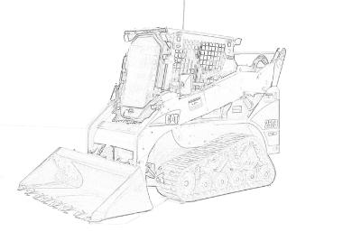 Skid streer loader