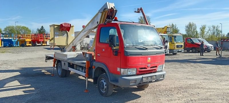 Nissan Cabstar Multitel 160 ALU DS - 16m Nissan Cabstar Multitel 160 ALU DS - 16m