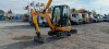  JCB 8018 - with 3 bucket