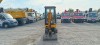  JCB 8018 - with 3 bucket